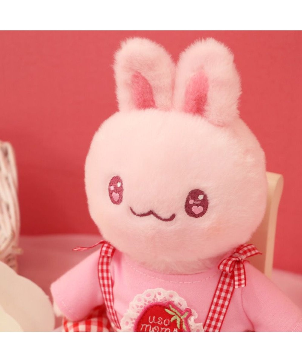 Mother garden マザーガーデン きせかえ ぬいぐるみ Sサイズ うさももちゃん 《ギンガムベリー》 