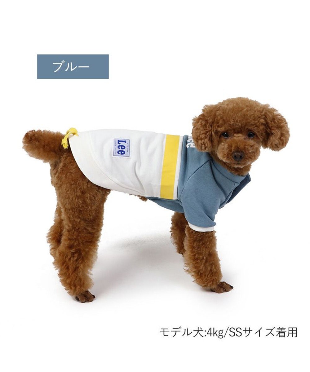PET PARADISE Ｌｅｅ スウェット トレーナー   ブルー【小型犬】 