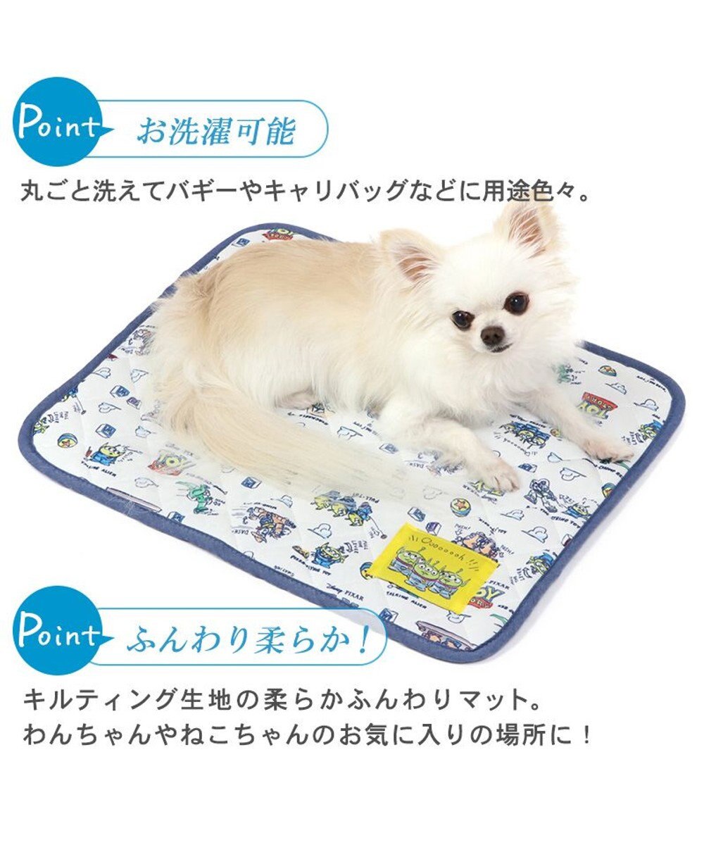 PET PARADISE ディズニー トイ・ストーリー エイリアン柄 柔らか クールマット (48×40cm) 
