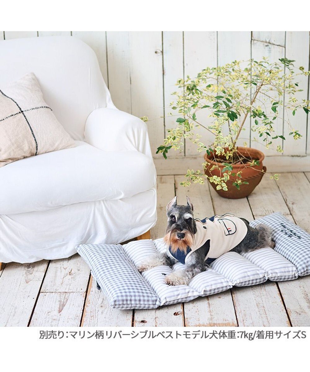 PET PARADISE ペットパラダイス ごろ寝マット 《マリン柄》 小型犬 
