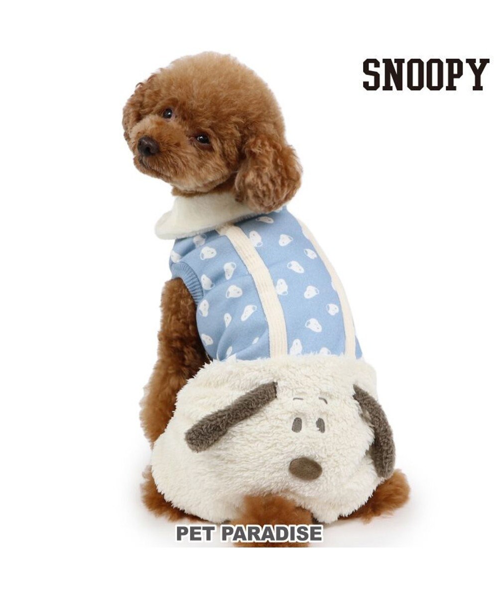 PET PARADISE スヌーピー ボア パンツ 《顔》 小型犬 