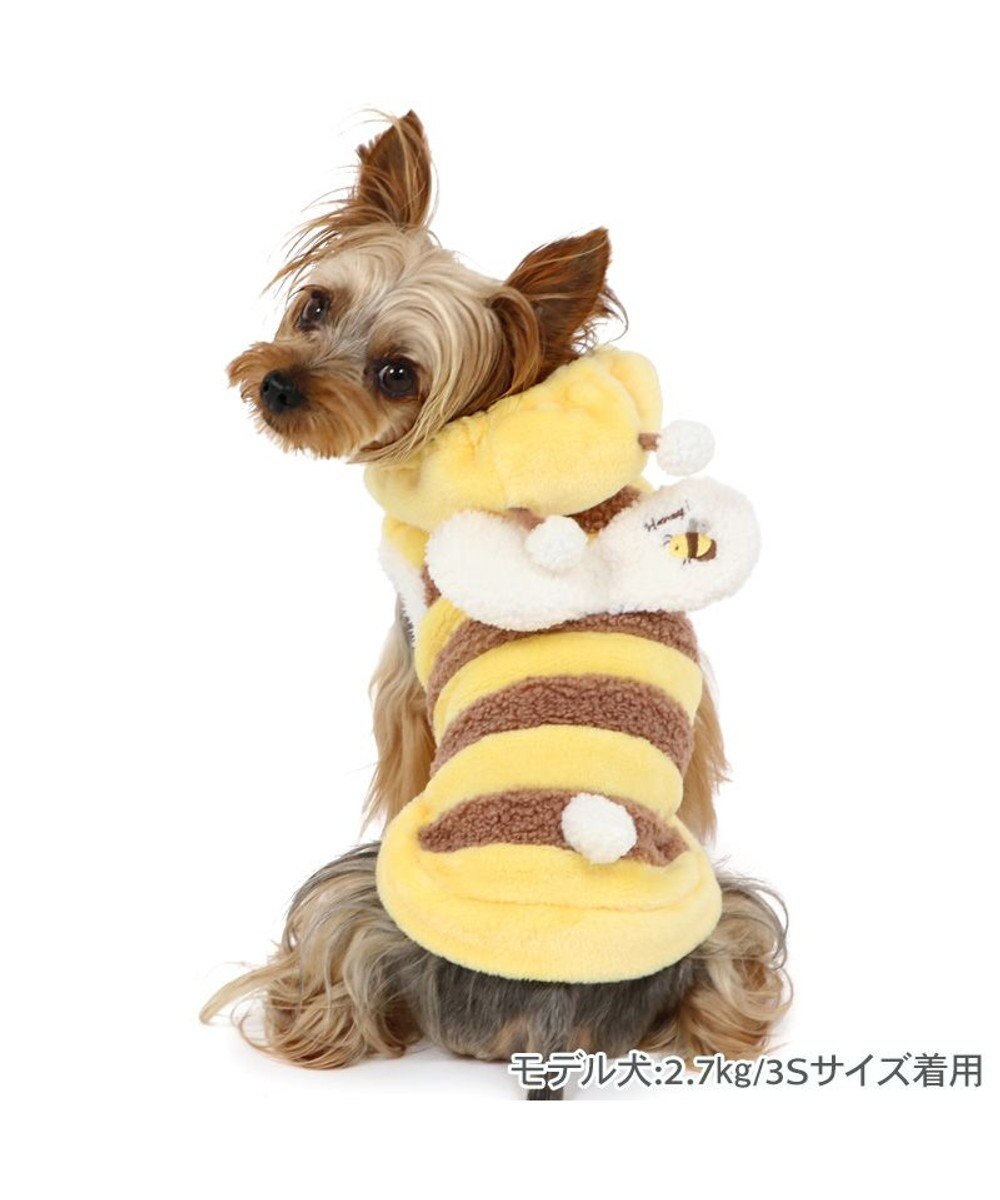 PET PARADISE ペットパラダイス もこもこ なりきり パーカー 《蜂》 小型犬 超小型犬 