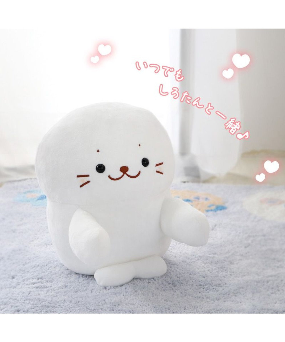 Mother garden しろたん デスクワークワクッション 38cm 