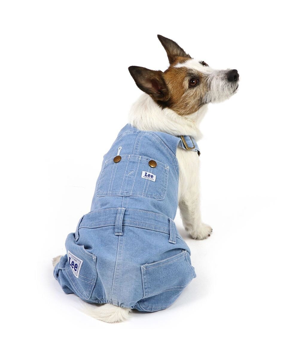 PET PARADISE Lee ライトデニム オーバーオール 小型犬 