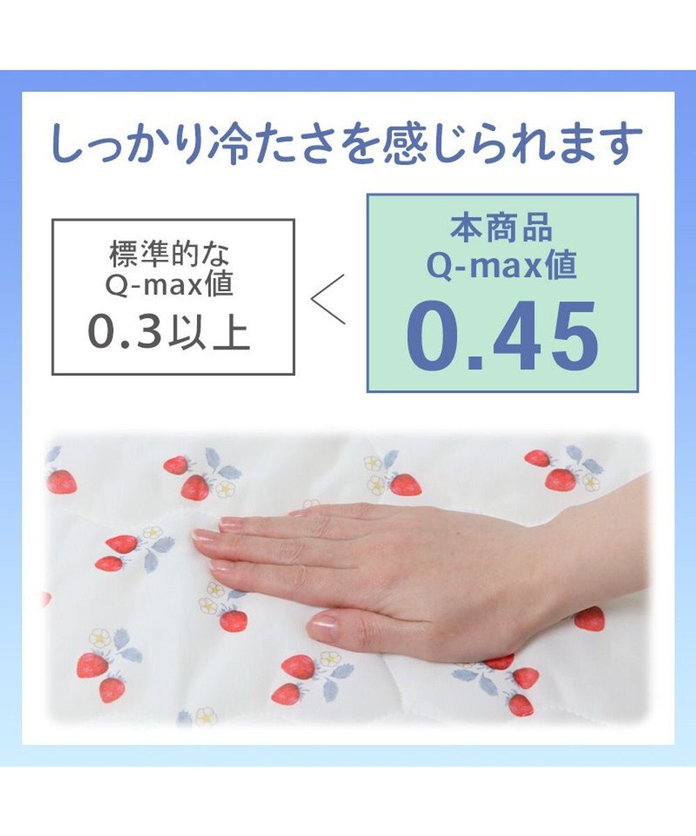 PET PARADISE ペットパラダイス もちっと クール ブランケット 《苺柄》 