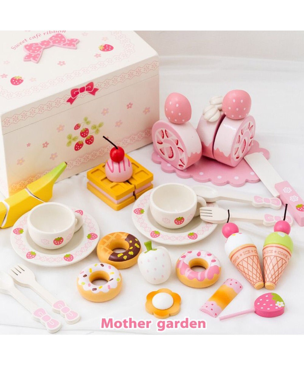 Mother garden マザーガーデン スイートカフェリボン ミルキーホワイト　2024年モデル 