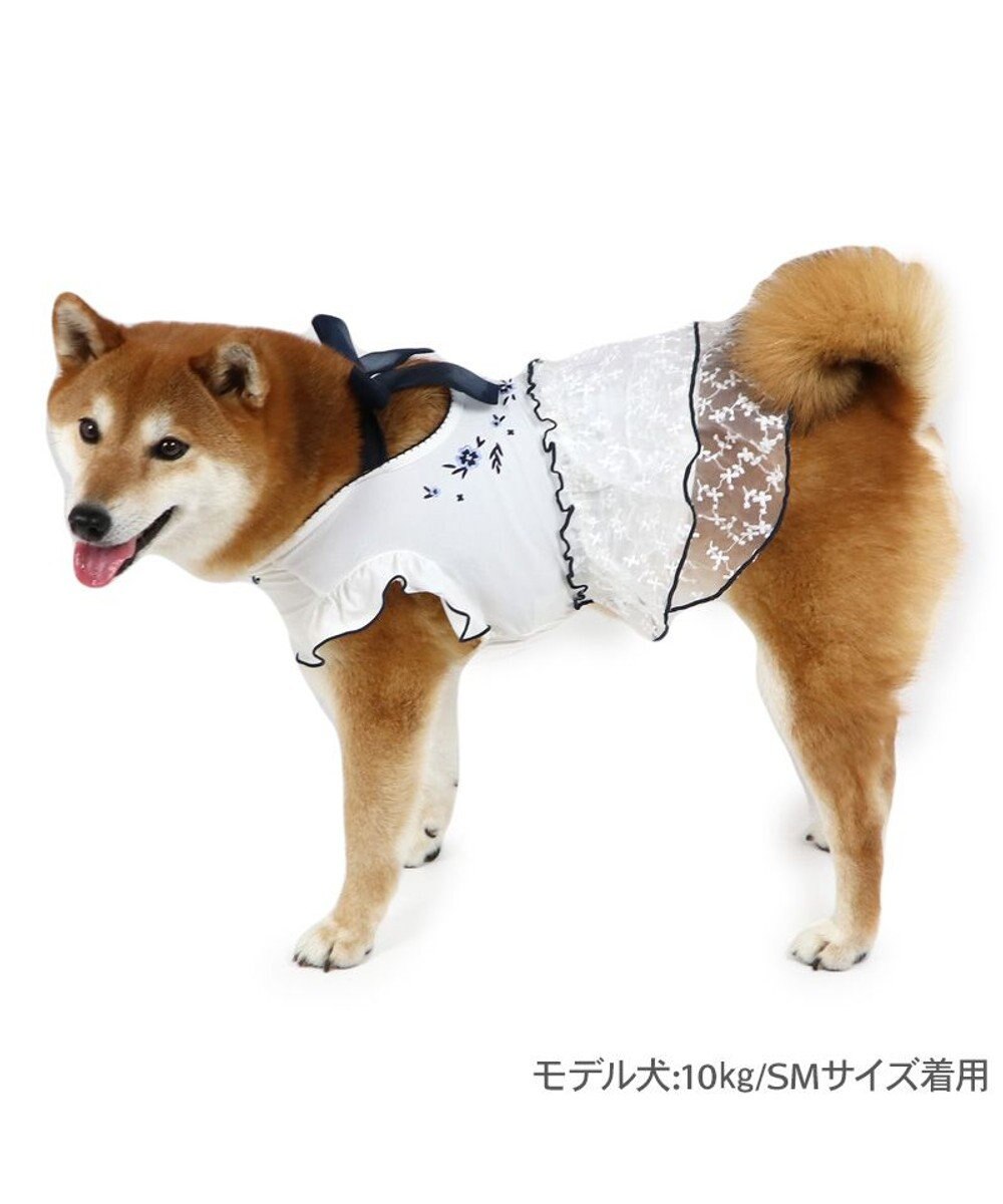 PET PARADISE ペットパラダイス 接触冷感 刺繍ワンピース 中型犬 大型犬 
