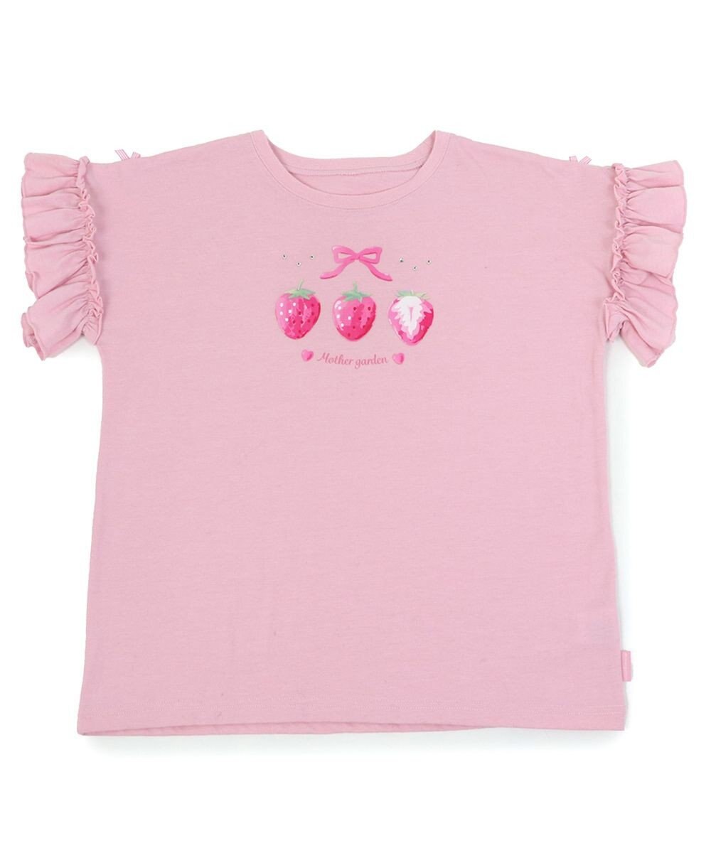 Mother garden マザーガーデン フリル袖 Ｔシャツ Ｍ/L サイズ 100～120cm 120～140cm 《ユニコーン/野いちご》 