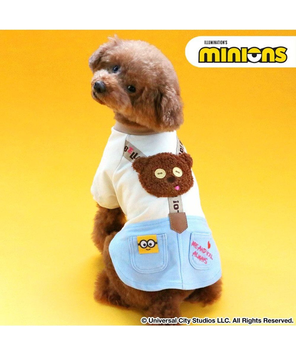 PET PARADISE ミニオン ティム サスペンダー風 トレーナー 小型犬 