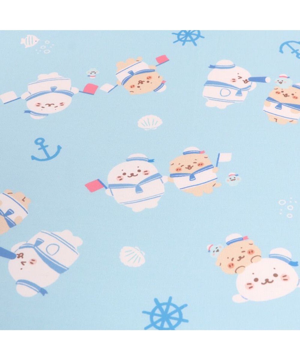 Mother garden しろたん 快眠 クール シングルケット 《マリン柄》 140×200cm 