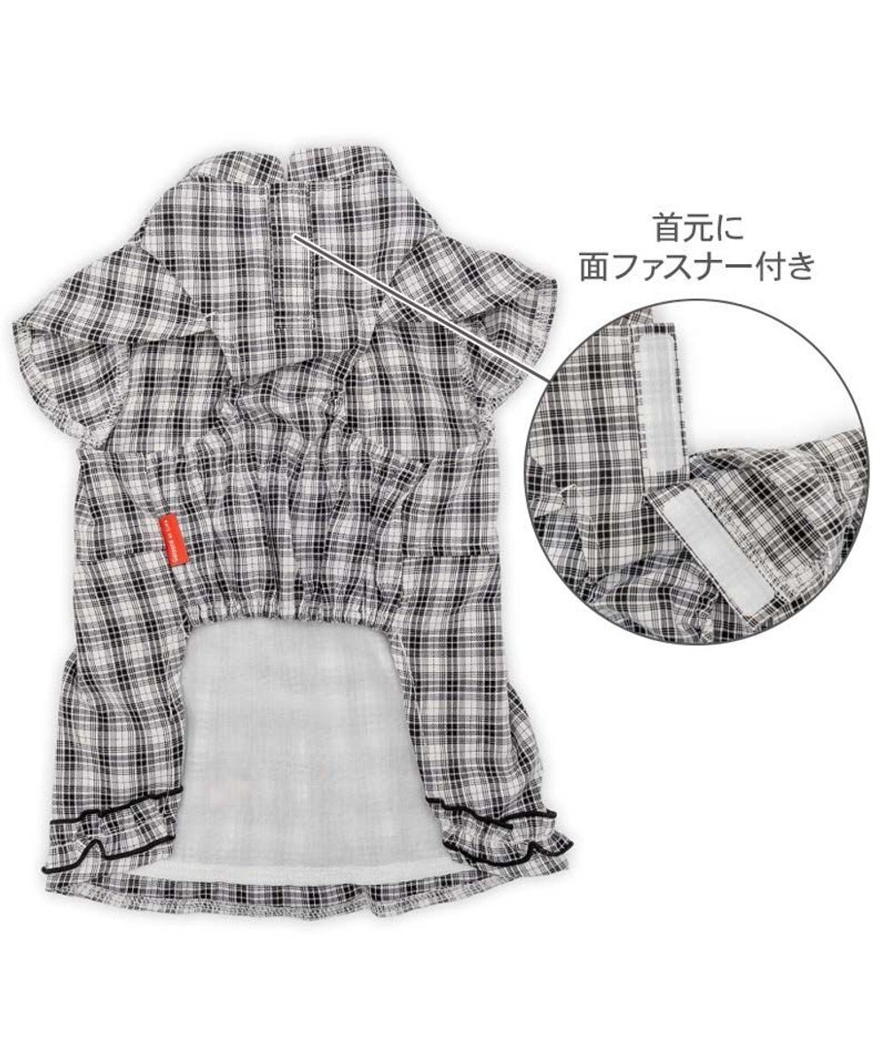 PET PARADISE リサとガスパール  ワンピース 《チェック柄》小型犬 