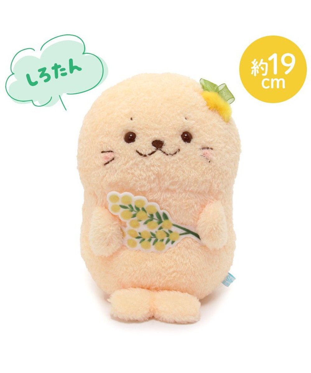 Mother garden しろたん ミモザマスコット 《しろたん》 単品 