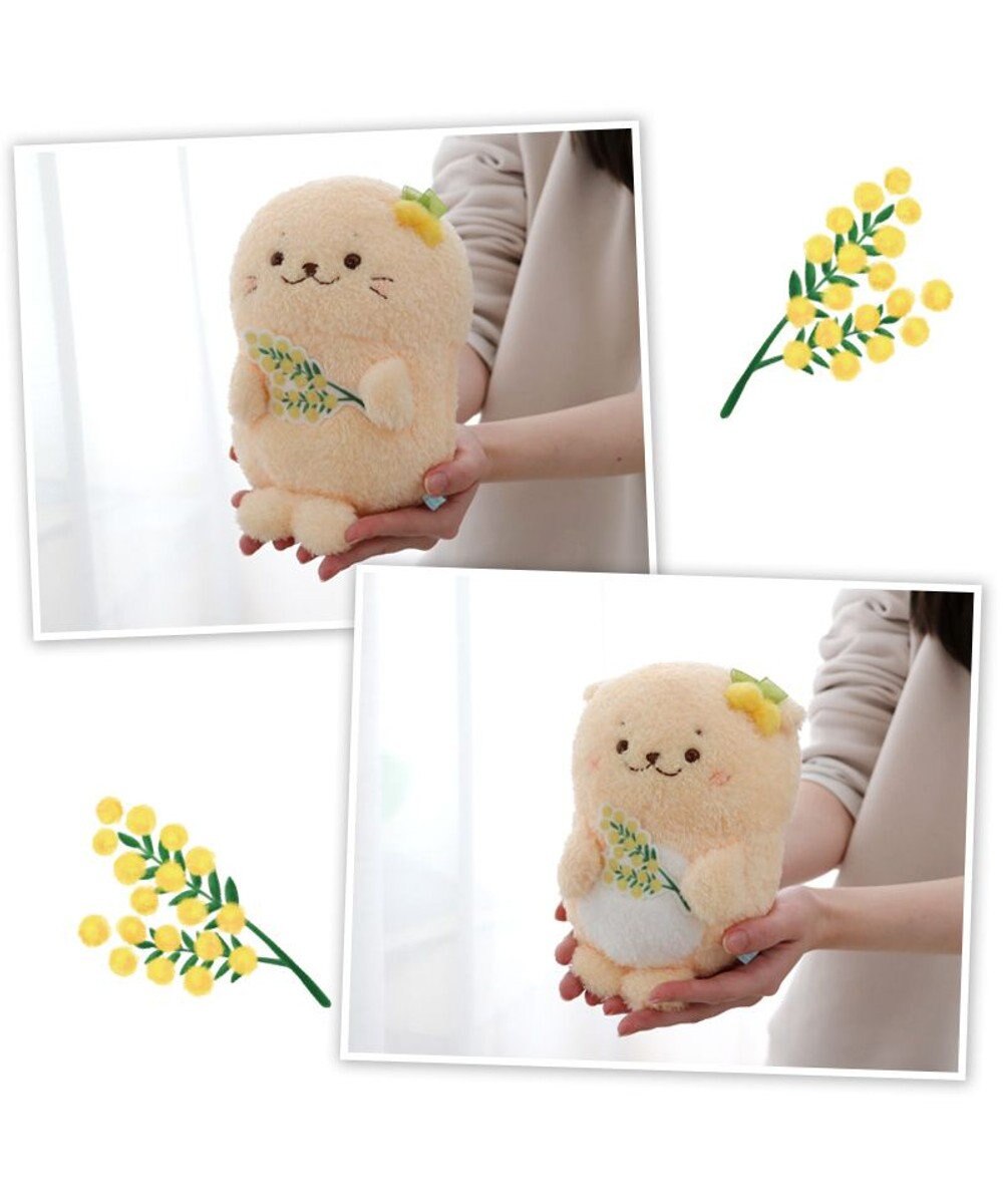 Mother garden しろたん ミモザマスコット 《しろたん》 単品 