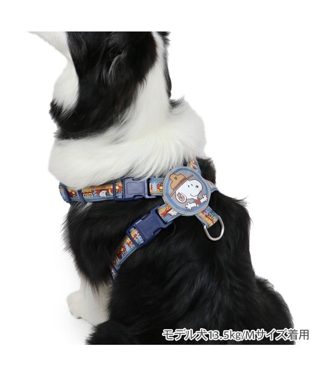 PET PARADISE スヌーピー 2way ハーネス  《ビーグルスカウト柄》 Ｍ 大型犬 