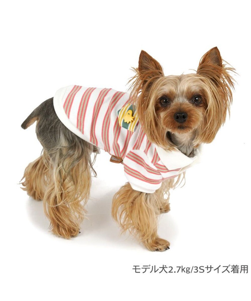 PET PARADISE スヌーピー ポロシャツ 《ボーダー》 小型犬 
