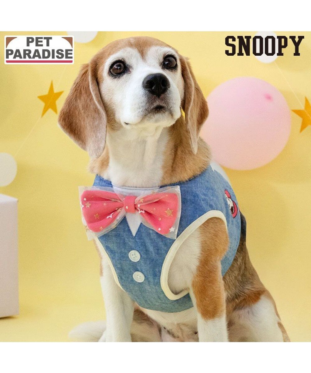 PET PARADISE スヌーピー バースデー ベストハーネス Ｍ 