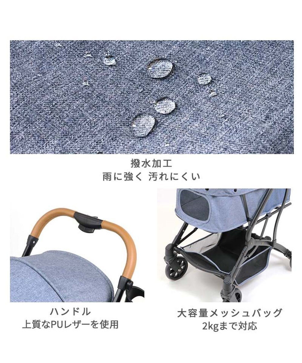 PET PARADISE smooca コンパクト ペットカート 《スモーキーピンク》 