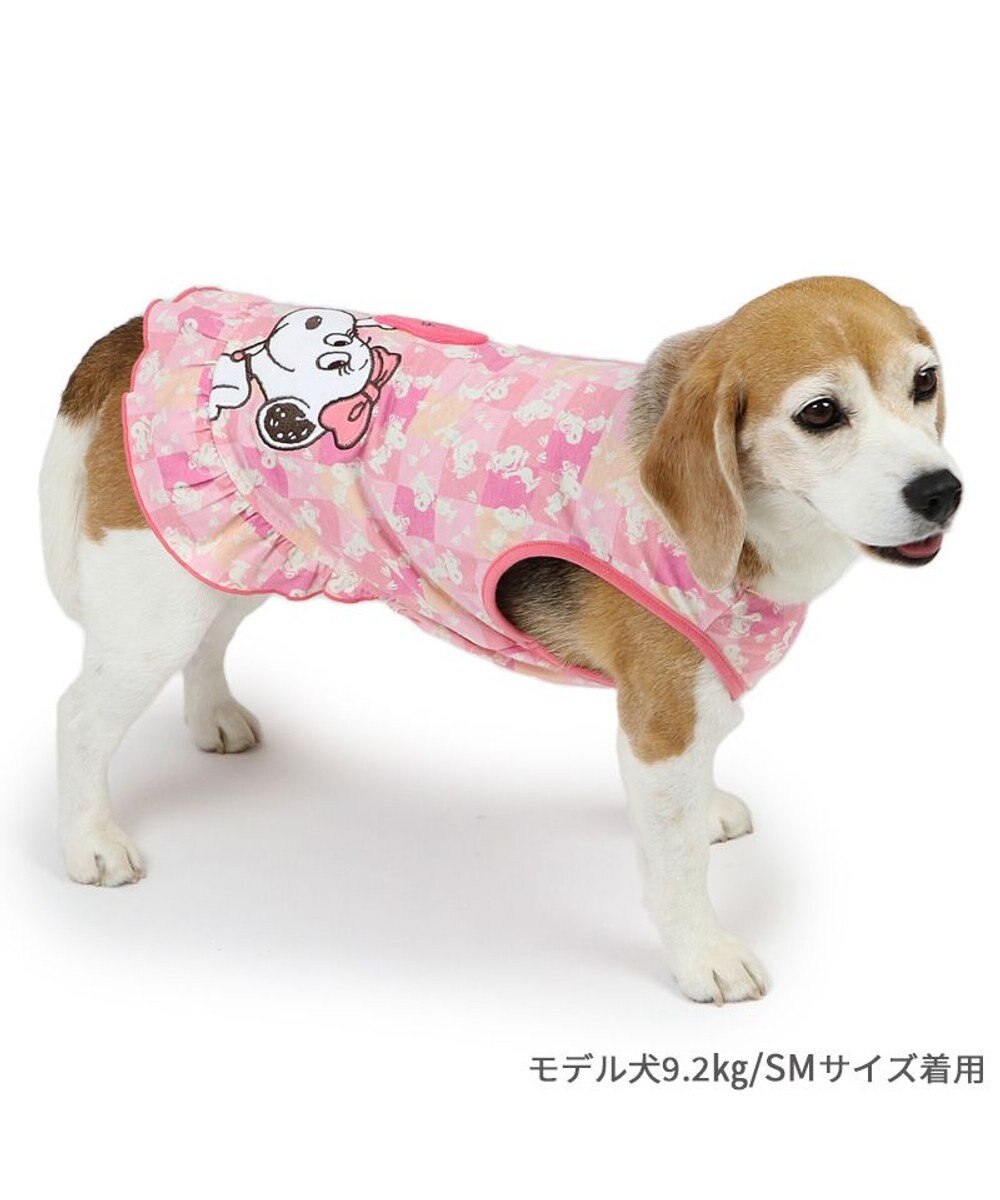 PET PARADISE スヌーピー ベル タンクトップ 《ポップ柄》 中型犬 