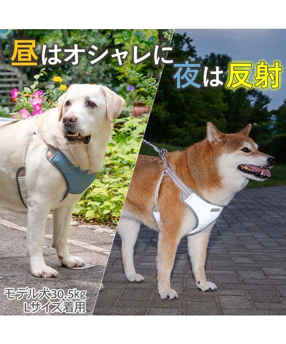 PET PARADISE ペットパラダイス 超反射 切り替え ハーネス＆リード ＳＭ 《ブルーグリーン》 