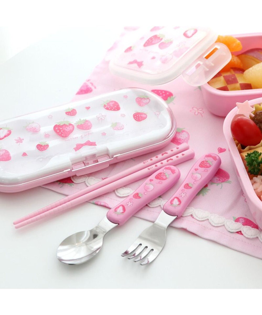 Mother garden マザーガーデン 野いちご ランチ4点セット 《スケッチ柄》 