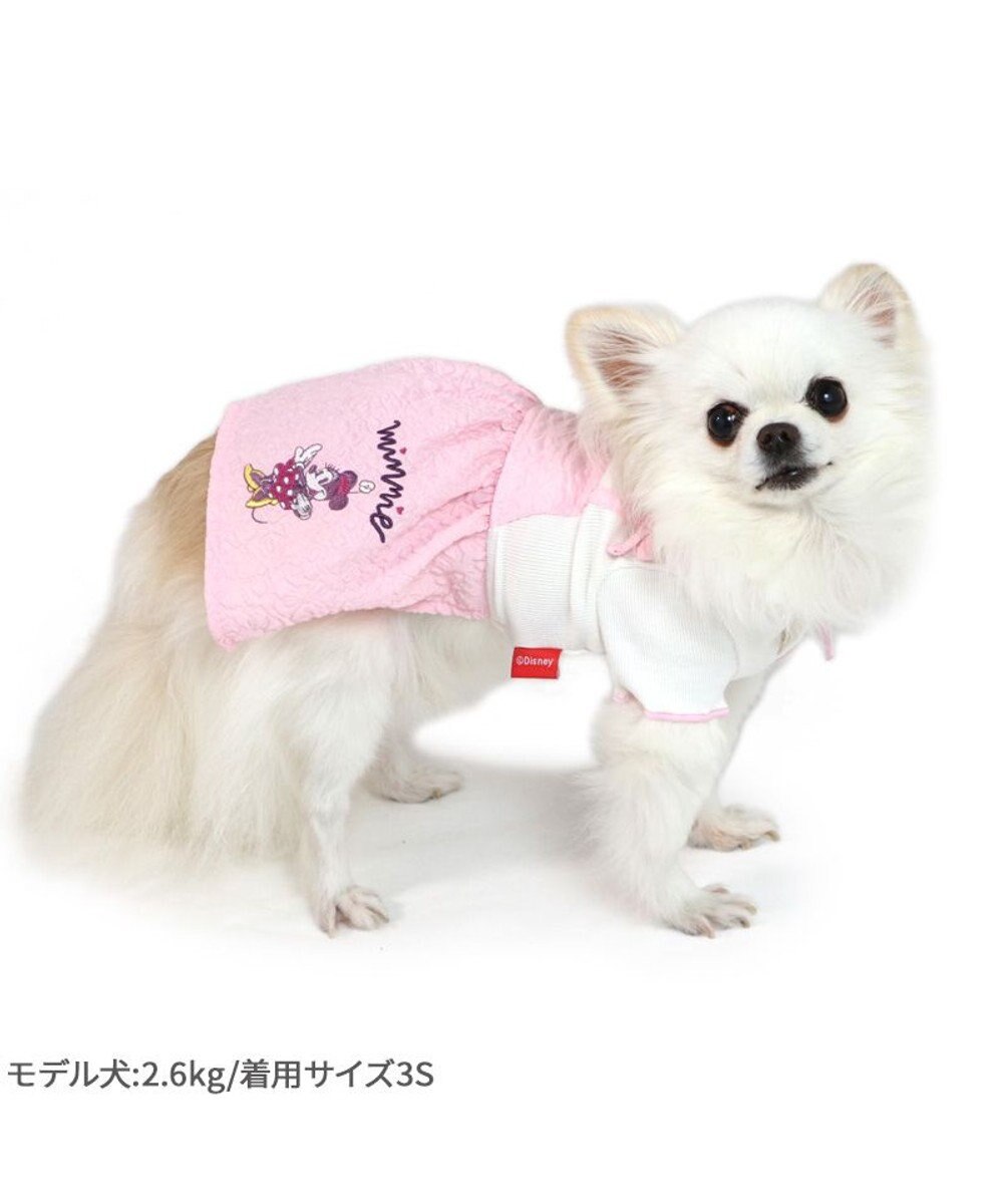 PET PARADISE  ディズニー ミニー ワンピース 《ぷくっと花柄》 小型犬 