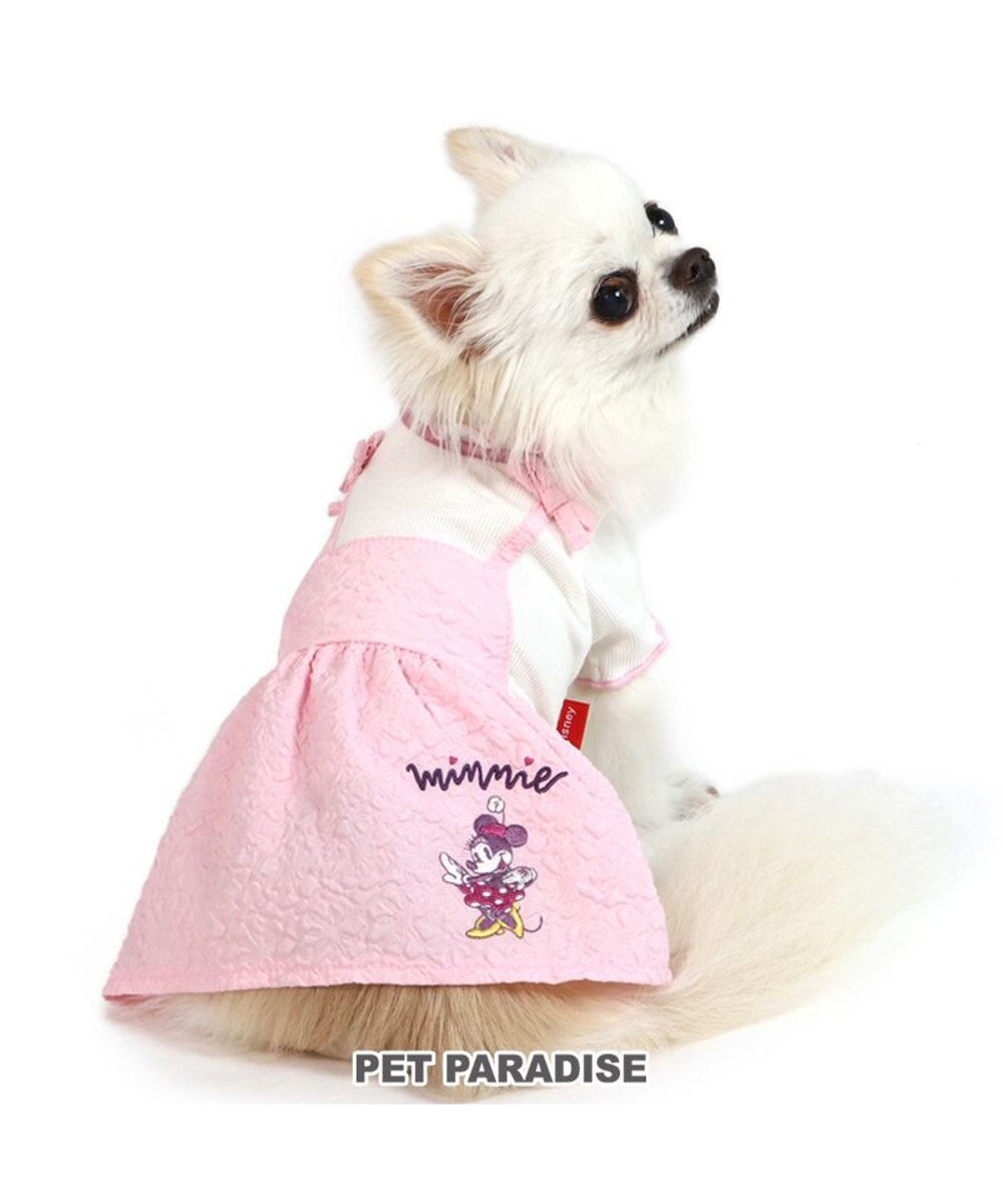 PET PARADISE  ディズニー ミニー ワンピース 《ぷくっと花柄》 小型犬 