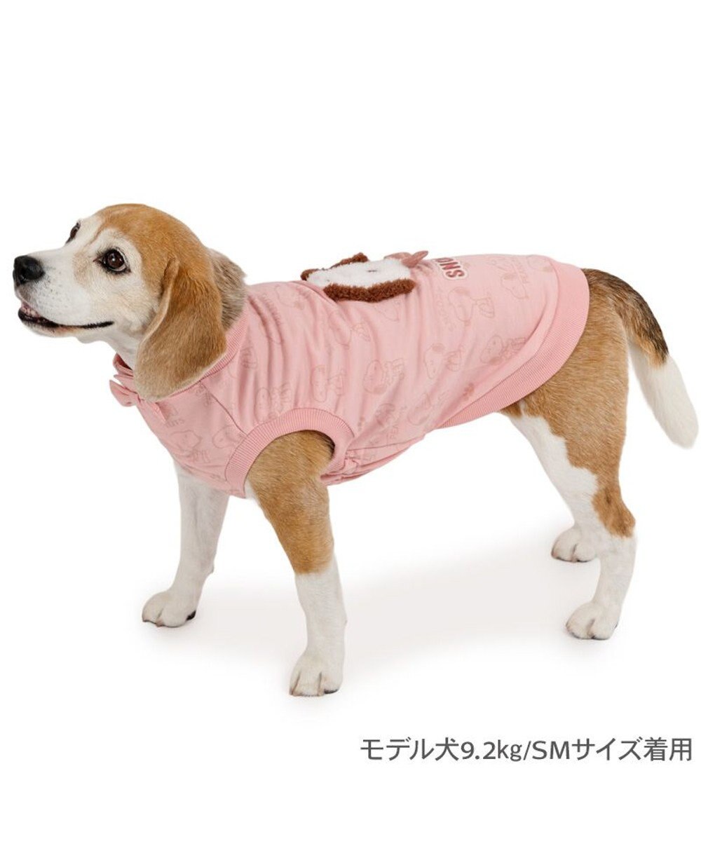 PET PARADISE スヌーピー 淡色トレーナー 《ピンク》 中型犬 