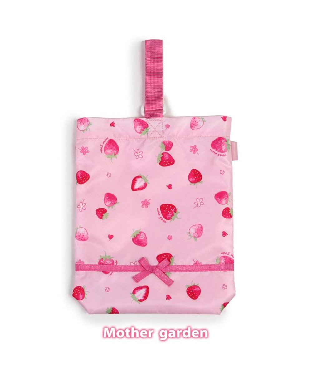 Mother garden マザーガーデン 野いちご 通園・通学バッグ 3点セット 《スケッチ柄》 