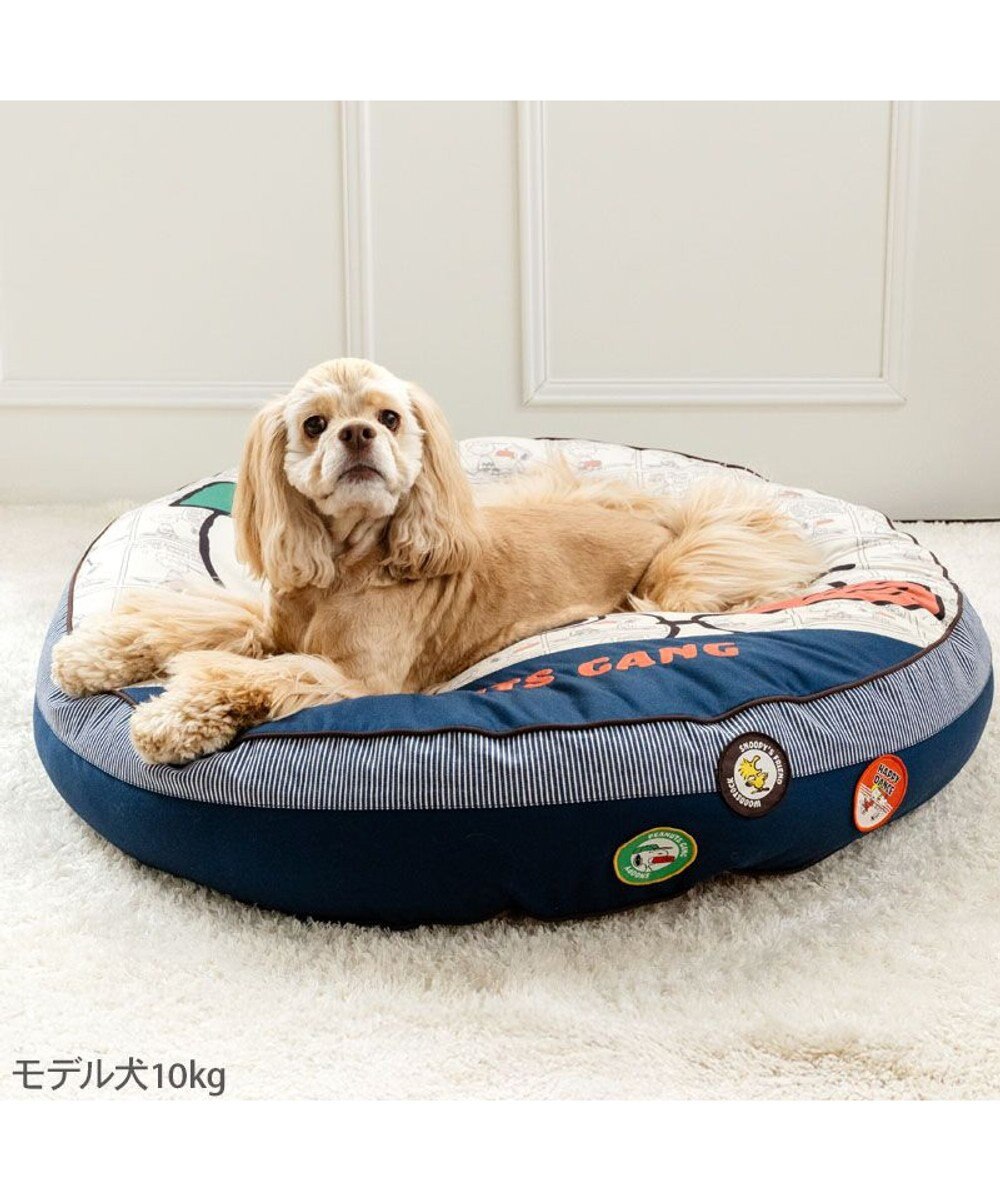 PET PARADISE スヌーピー クッション ワッペンＬ 