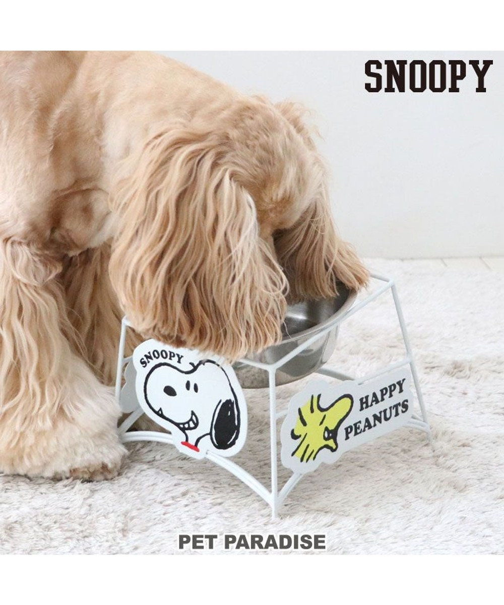 PET PARADISE スヌーピー ワイヤー えさ皿 大1個 