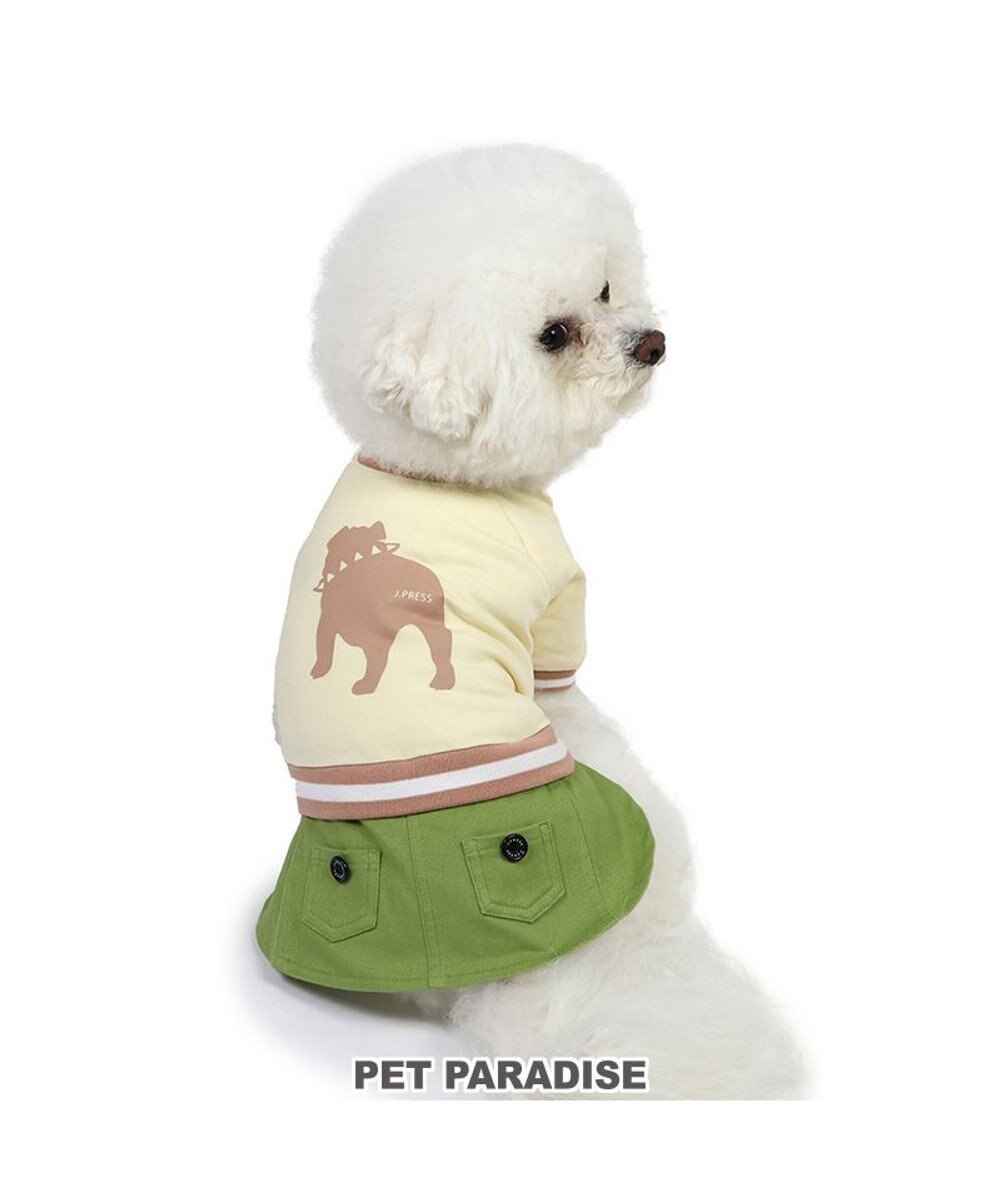 PET PARADISE J.PRESS バックブルドッグ スカートつなぎ 小型犬 