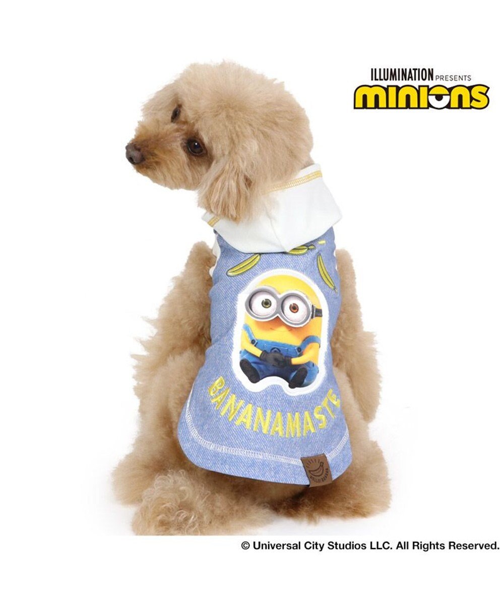 PET PARADISE ミニオン パーカー 【小型犬】 ボブ デニム風 