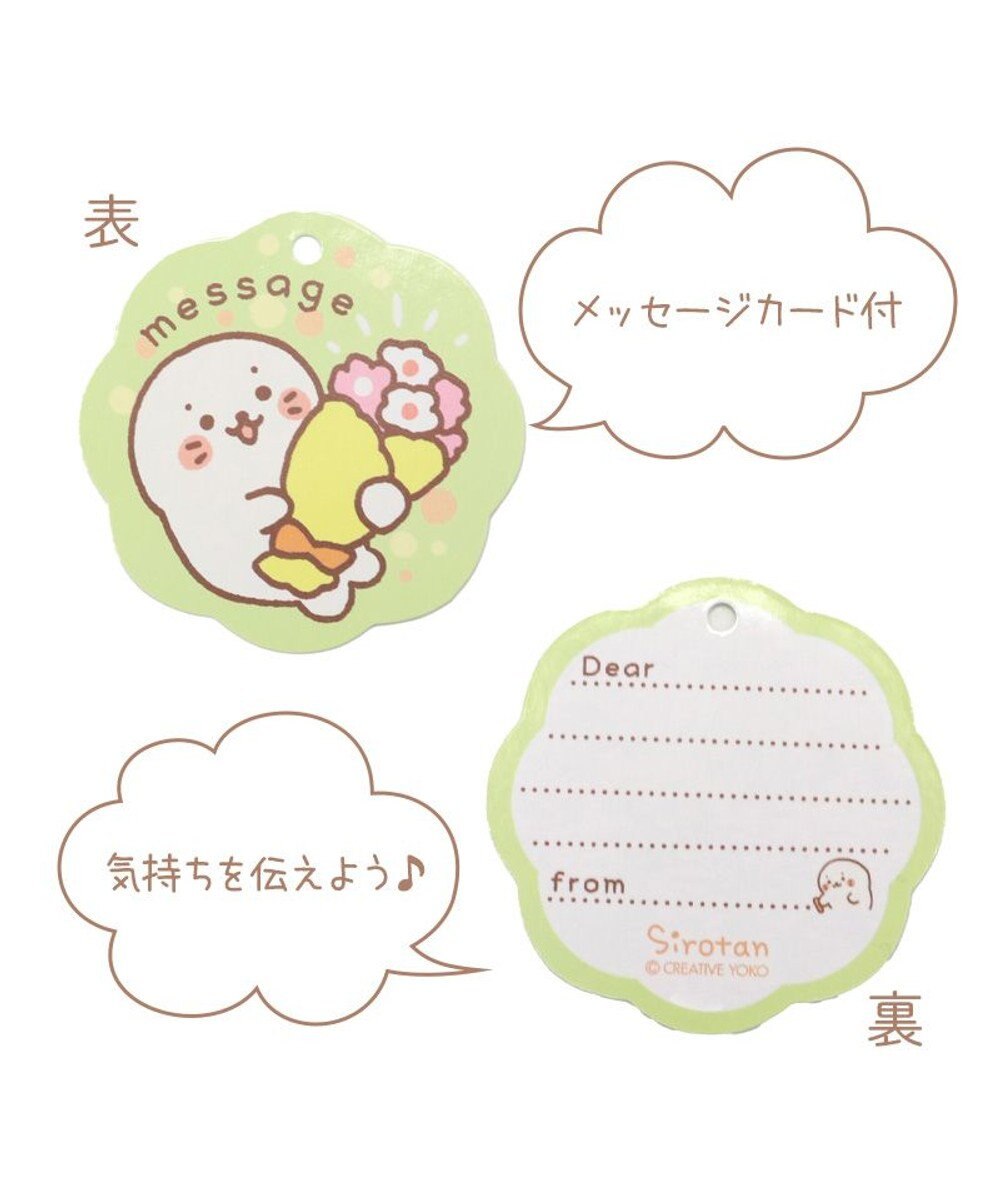 Mother garden しろたん 感謝の花束キーホルダー 9cm 