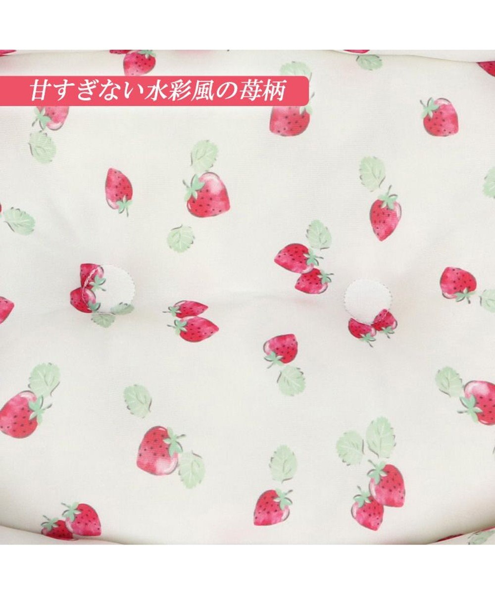 PET PARADISE 苺柄 四角型クール カドラーベッド（38cm） 