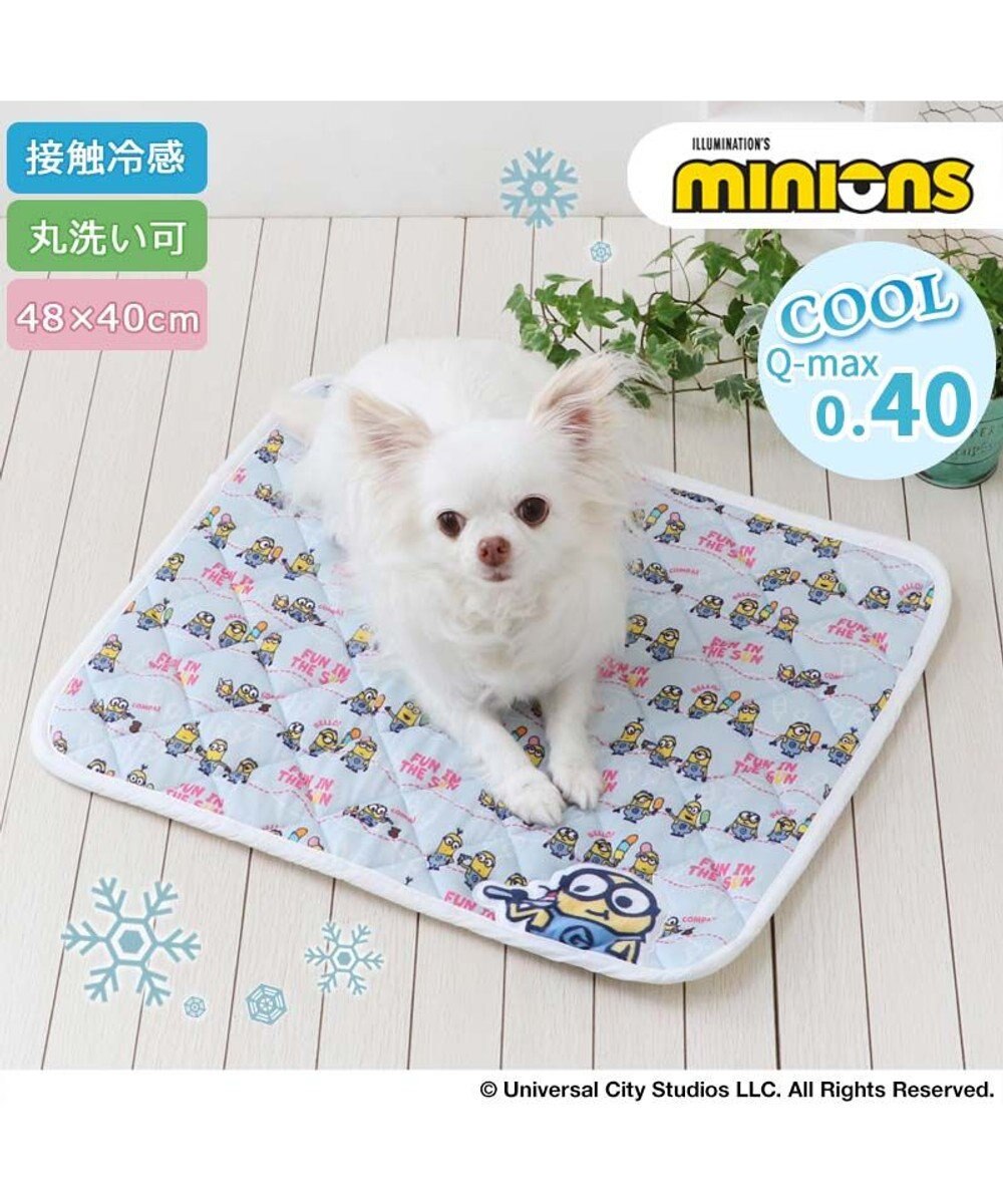 PET PARADISE ミニオン 冷感柔らかマット 《アイス柄》 Ｓ 
