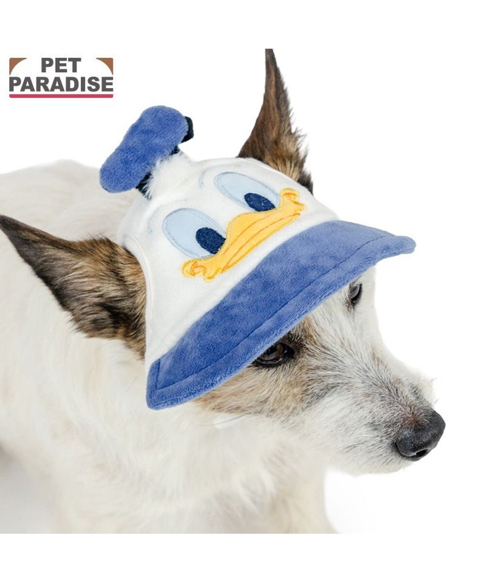 PET PARADISE ディズニー ドナルドダック お顔キャップ ４Ｓ～３Ｓ/ＳＳ～Ｓ 