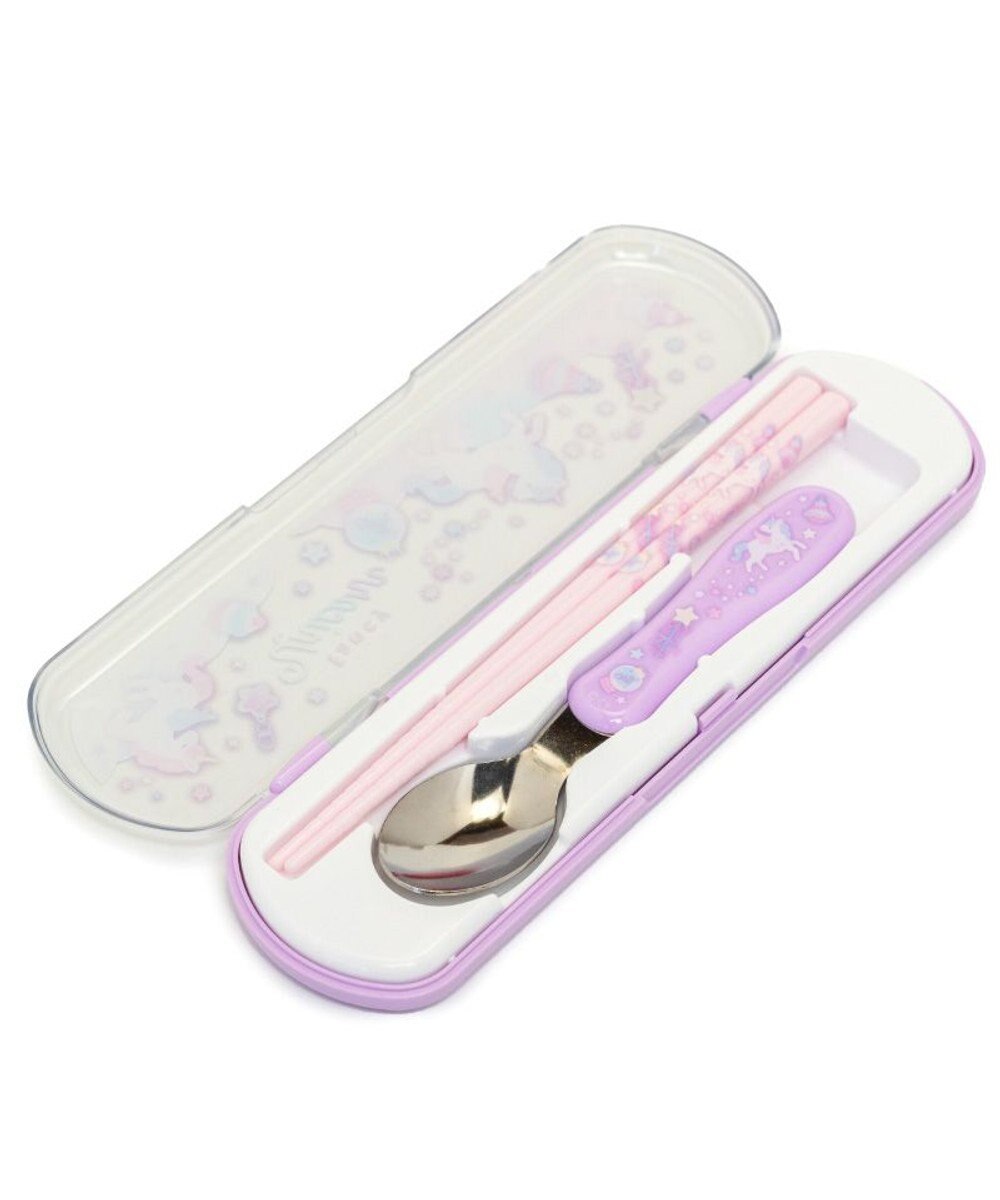 Mother garden マザーガーデン ユニコーン コンビセット 箸＆スプーン 《ファンシー柄》 