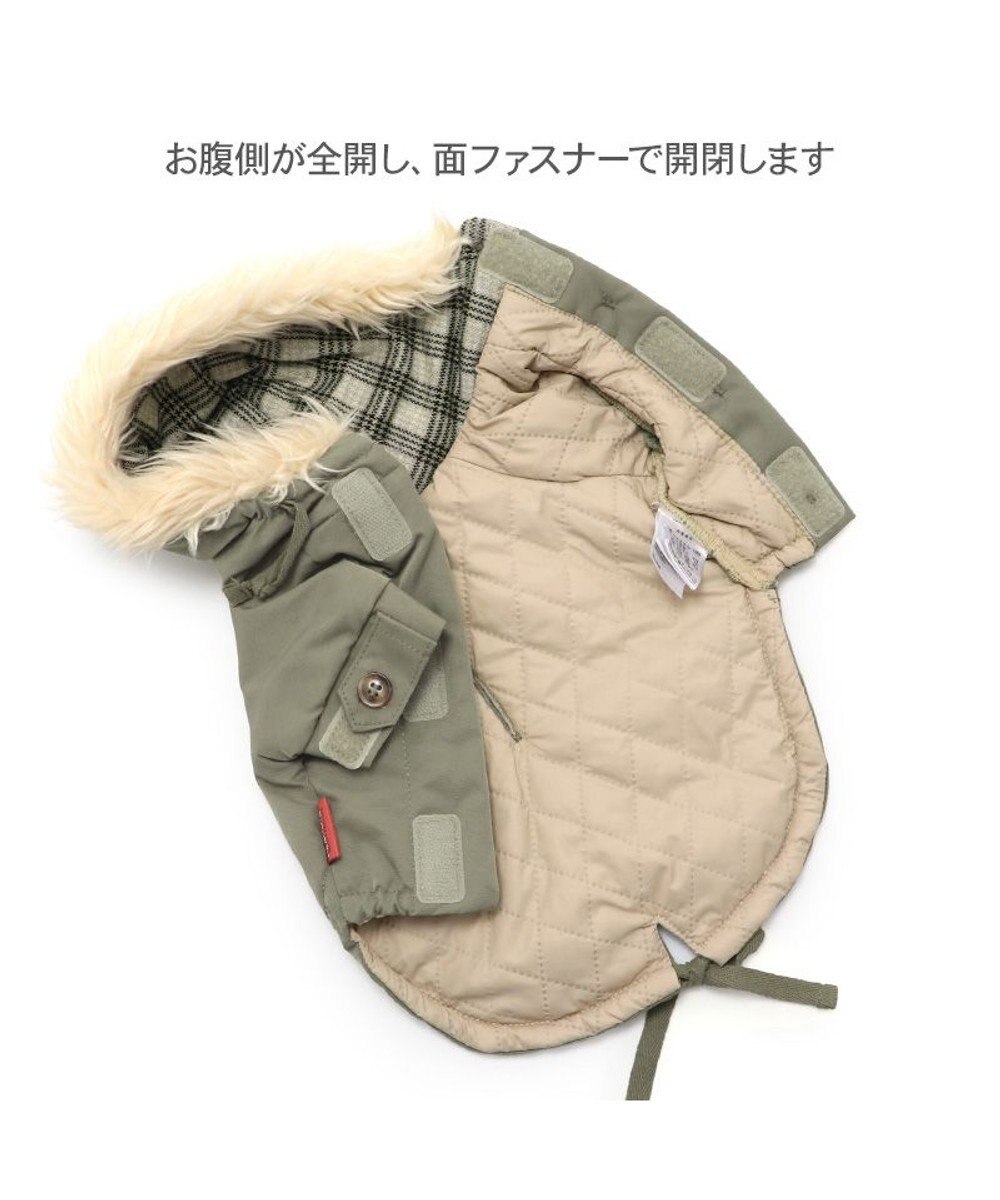PET PARADISE スヌーピー 遠赤外線 暖ダン モッズコート 小型犬 