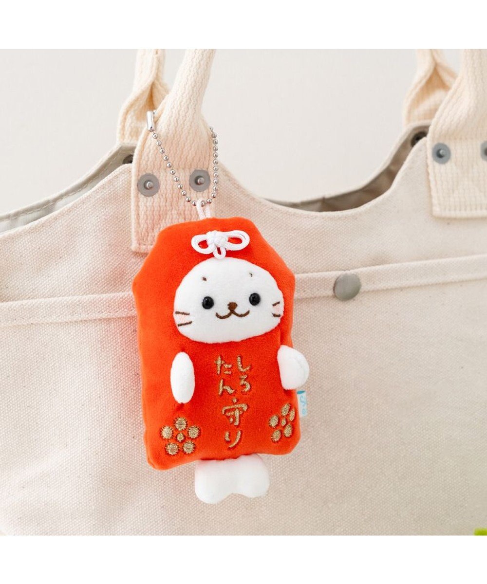 Mother garden しろたん お守りキーホルダー 《赤》  単品 