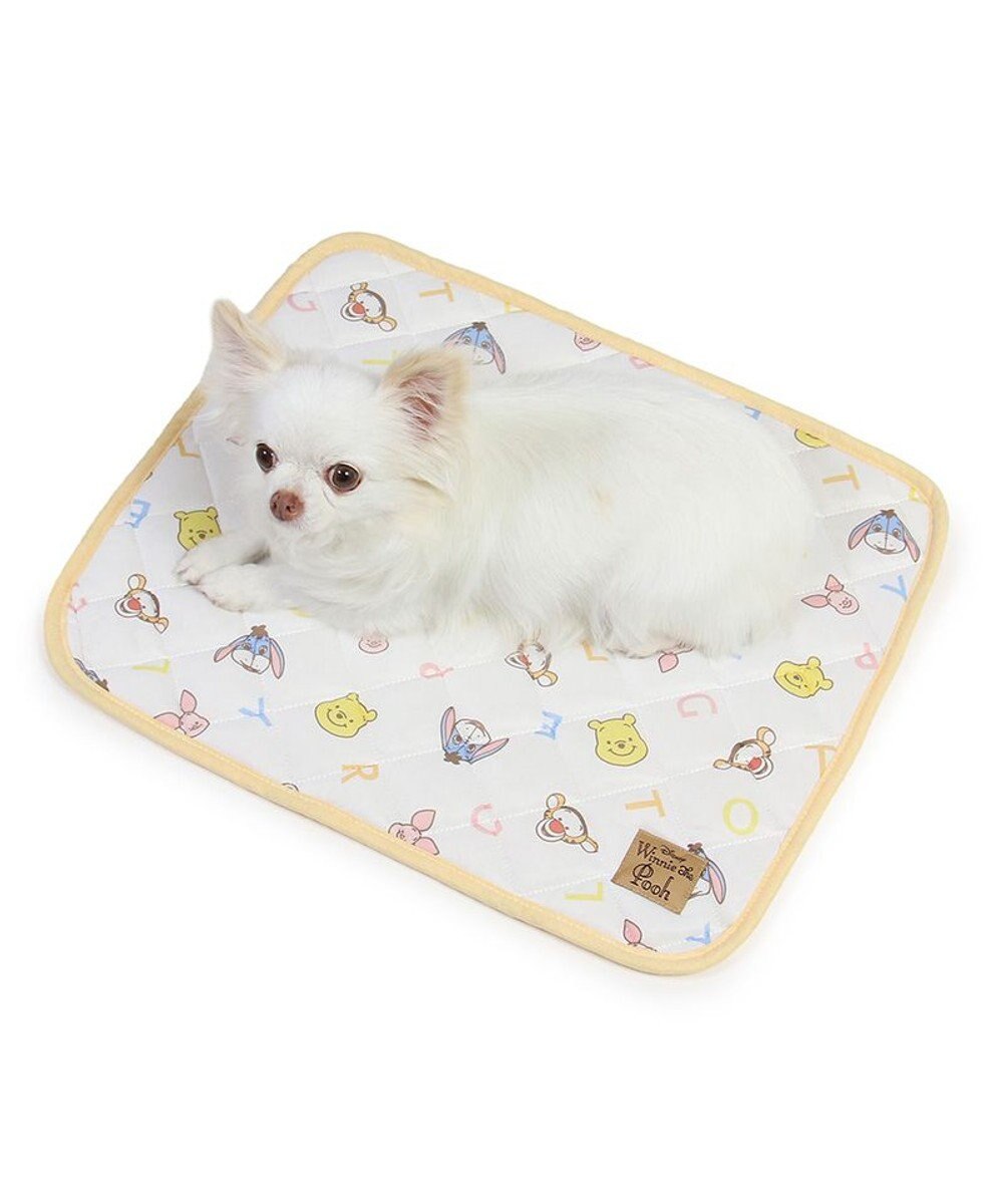 PET PARADISE ディズニー くまのプーさん  クール マット《ハッピー柄》小型犬 48×40㎝ 