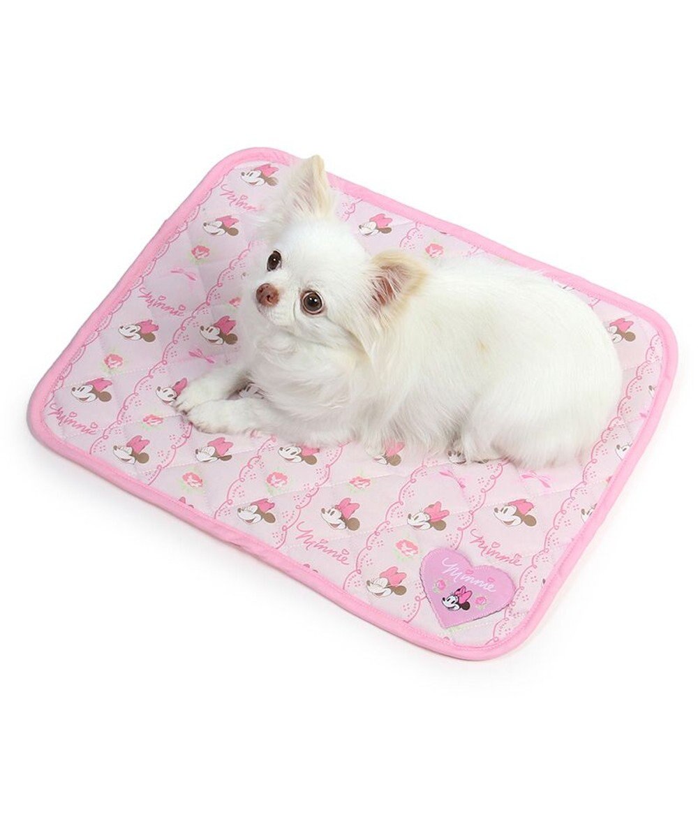 PET PARADISE ディズニー ミニーマウス レース クール マット 小型犬 48×40㎝ 