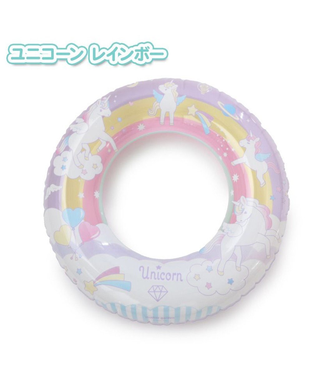 Mother garden マザーガーデン 浮き輪 子供用 60cm 《ユニコーンレインボー/ユニコーングラデーション/レモンくま》 単品 