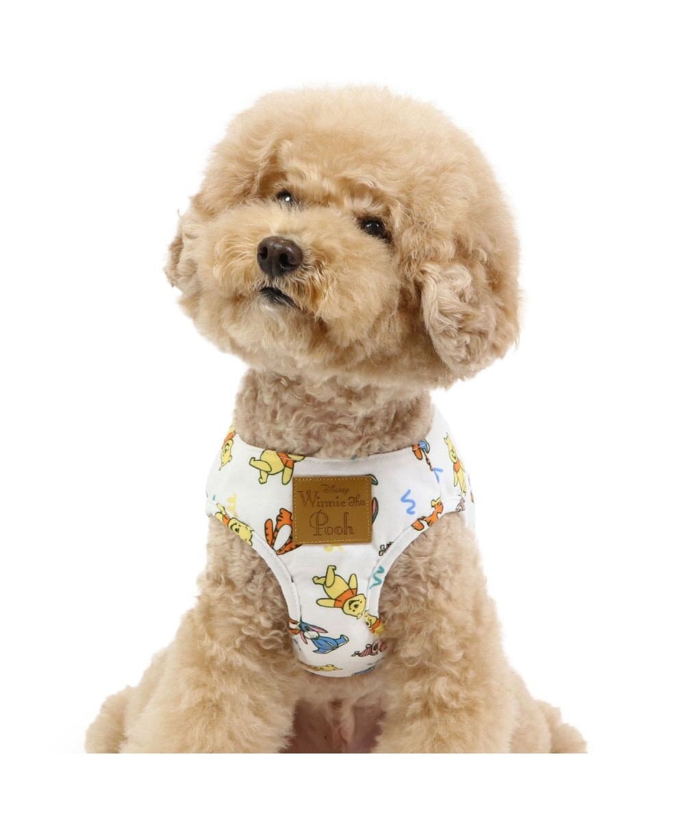 PET PARADISE ディズニー くまのプーさん ベストハーネス 《ウェーブ柄》 ４Ｓ /３Ｓ 小型犬 