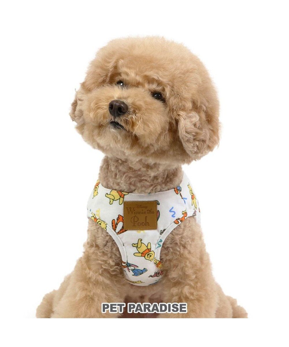 PET PARADISE ディズニー くまのプーさん ベストハーネス 《ウェーブ柄》 ４Ｓ /３Ｓ 小型犬 