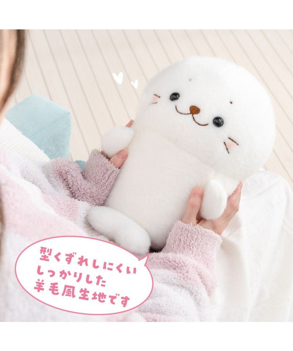 Mother garden しろたん ほわほわ お座り ぬいぐるみ 
