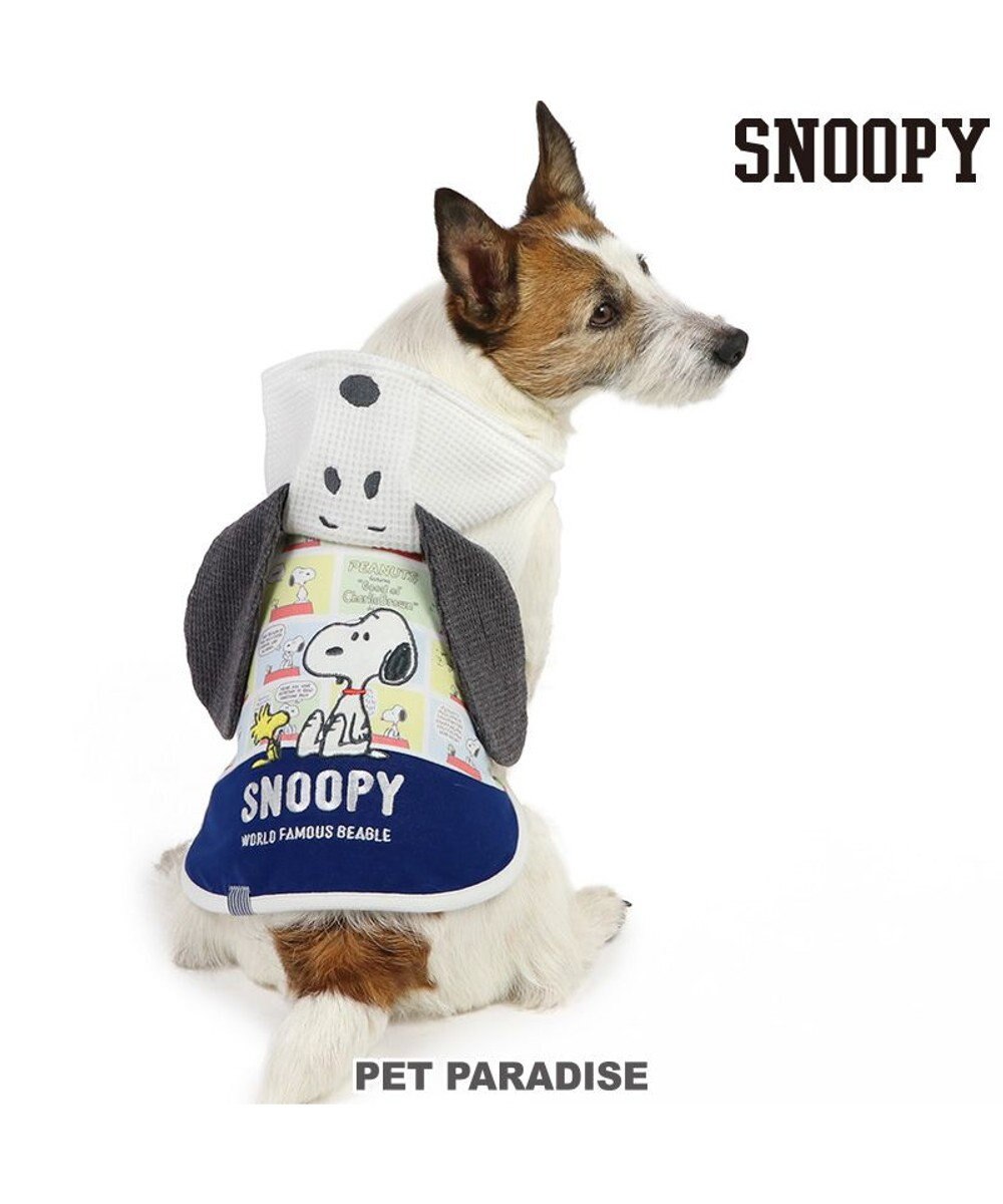 PET PARADISE スヌーピー 耳付きパーカー 《コミック柄》 小型犬 