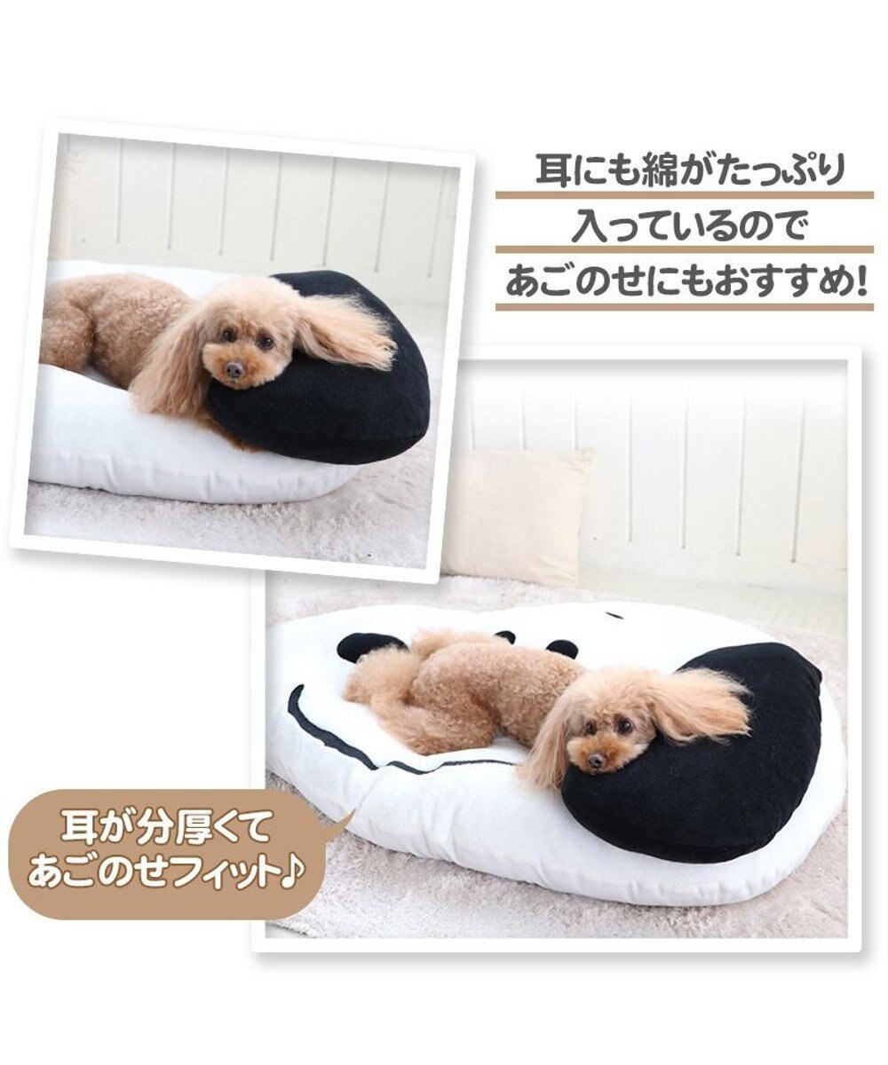 PET PARADISE ペットパラダイス スヌーピー フェイス クッション (100×69cm) 