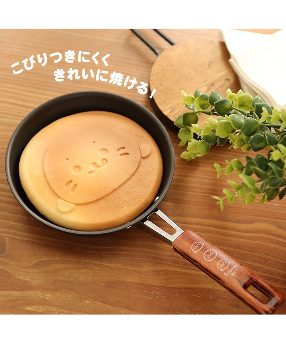 Mother garden しろたん パンケーキ フライパン 直径16cm フッ素コーティング 日本製 