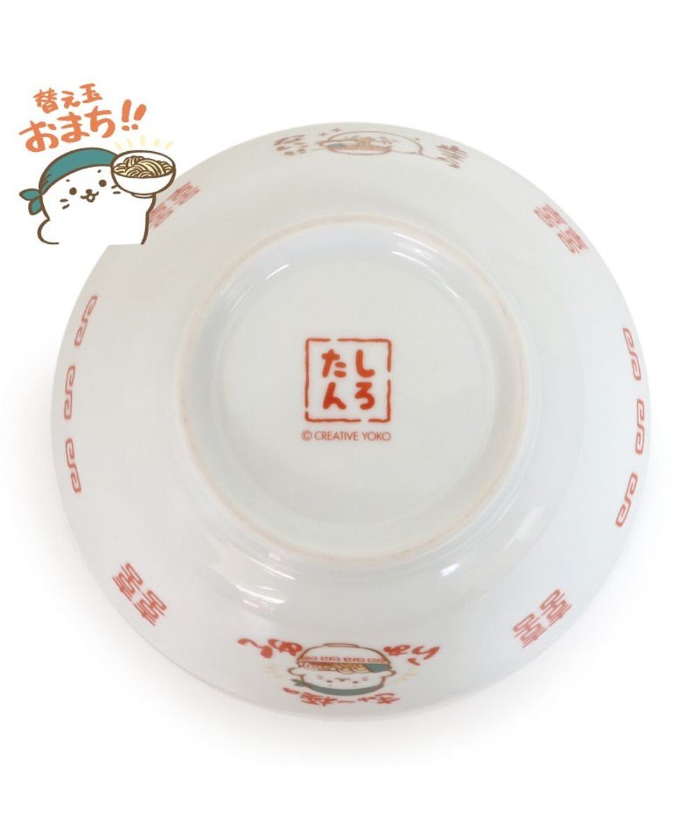 Mother garden しろたん 中華食器 ラーメンどんぶり 《替え玉おまち！！》 単品 