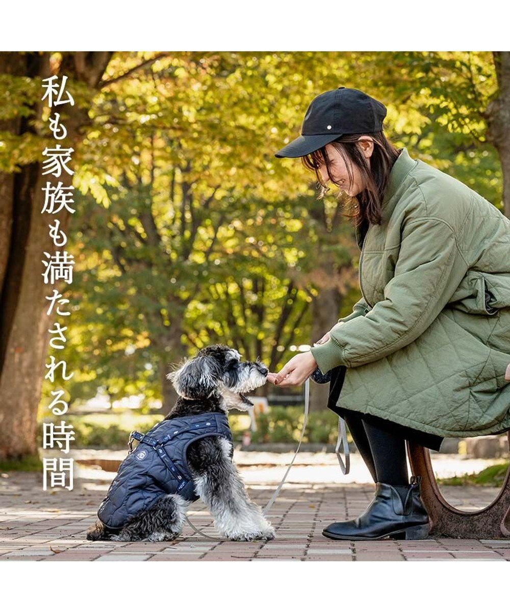 PET PARADISE J.PRESS  アウターハーネス オニオンシームステッチ 《ネイビー》 小型犬 